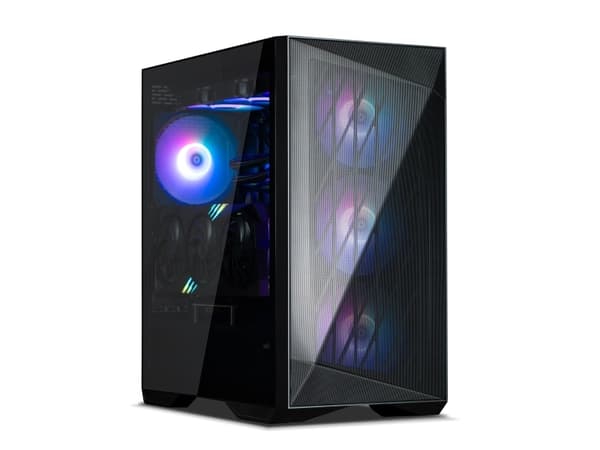 Zalman Z9 Iceberg MS - Mid tower - utvidet ATX (E-ATX) - sidepanel med vindu (herdet glass) - ingen strømforsyning - svart - USB/lyd