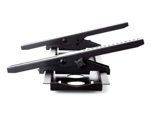 EDBAK TWB2 - Monteringssett (veggmontering) - for LCD-skjerm - stål - svart, RAL 9005 - skjermstørrelse: 37"-60" - veggmonterbar