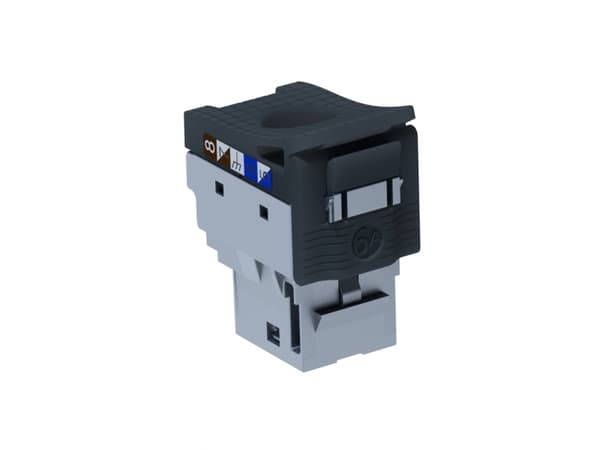 Legrand 632906, Flat, Sølv, RJ-45, 10GBase-T, 23/26, Cat6a