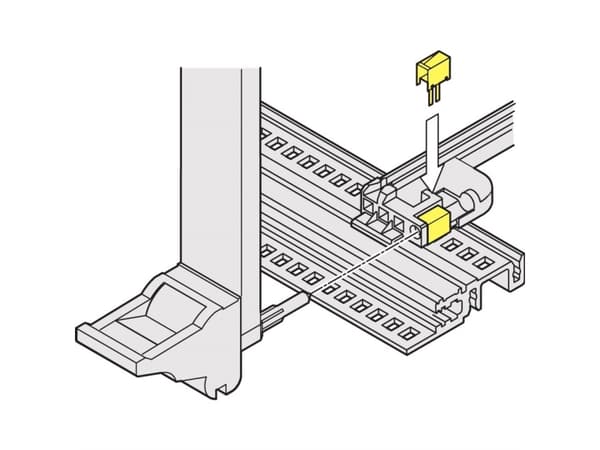 SCHROFF ESD CLIP IEEE (50STK/SETT) - Racktilbehør (24560256)