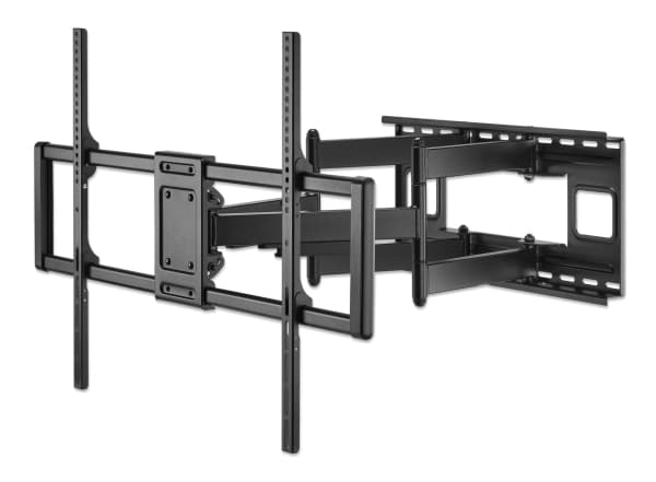 Manhattan 462358, 200 x 200 mm, 900 x 600 mm, -15 - 5°, -60 - 60°, Stål, Svart Svart
