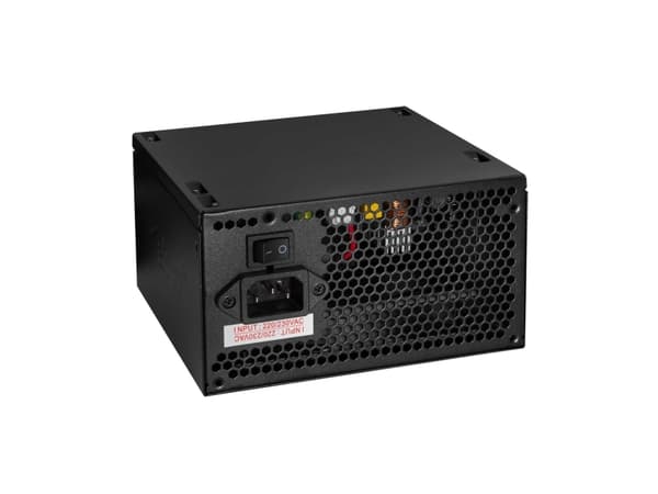 ATX 600W strømforsyning Akyga AK-C1-600 P4+4 2x PCI-E 6+2 pin 5x SATA 3x Molex APFC FAN 12cm