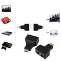 Miniatyrbild 2 av 4: 2x HDMI till RJ45 Dual Port Förlängare upp till 30m