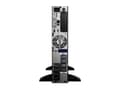 Miniatyrbilde 3 av 5: APC Smart-UPS X 1000 Rack/Tower LCD - UPS (kan monteres i rack) - AC 230 V - 800 watt - 1000 VA - RS-232, USB - utgangskontakter: 8 - 2U - svart