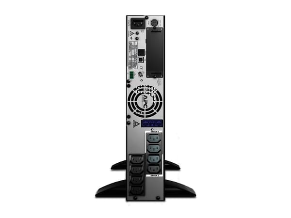 APC Smart-UPS X 1000 Rack/Tower LCD - UPS (kan monteres i rack) - AC 230 V - 800 watt - 1000 VA - RS-232, USB - utgangskontakter: 8 - 2U - svart