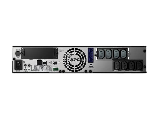 APC Smart-UPS X 1000 Rack/Tower LCD - UPS (kan monteres i rack) - AC 230 V - 800 watt - 1000 VA - RS-232, USB - utgangskontakter: 8 - 2U - svart
