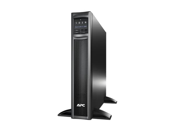 APC Smart-UPS X 1000 Rack/Tower LCD - UPS (kan monteres i rack) - AC 230 V - 800 watt - 1000 VA - RS-232, USB - utgangskontakter: 8 - 2U - svart Sort