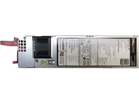 Dell Single (1+0) - Strømforsyning - "hot-plug" (plug-in modul) - kundesett - 1400 watt - for PowerEdge R650, R650xs, R650XS_E, R650XS_H, R750xs, T55