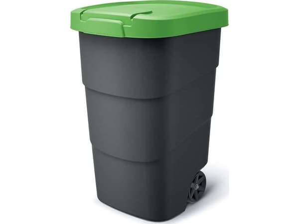 KEDEN SOPKÄRL MED HJUL 95 L - GRÖN