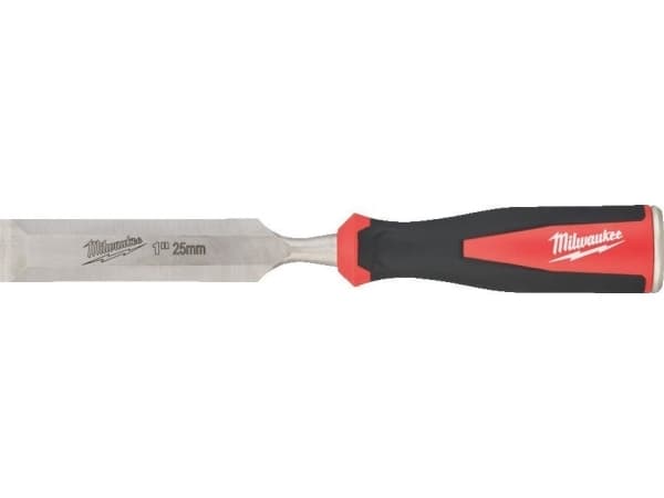 MILWAUKEE WOOD CHISEL 25mm WITH CHAMFERED EDGE