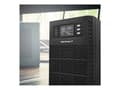 Pikkukuva 5 / 5: Qoltec - UPS - tehokerroin 1.0, LCD, EPO, online - AC 110-300 V - 3000 Watt - 3000 VA - 7 At - RS-232, USB, RJ-45 - lähtöliittimet: 4 - musta