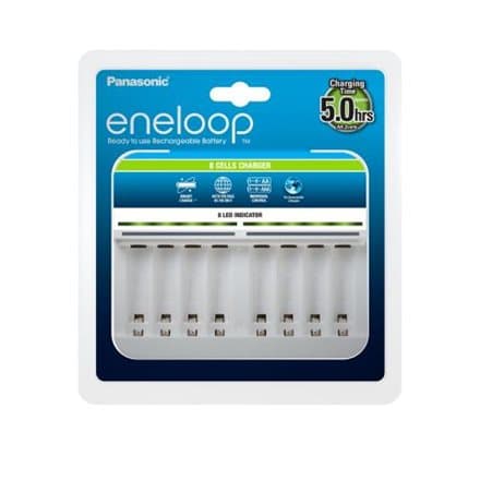 Įlroviklis Baterijoms Panasonic eneloop BQ-CC63 1-8 AA/ AAA