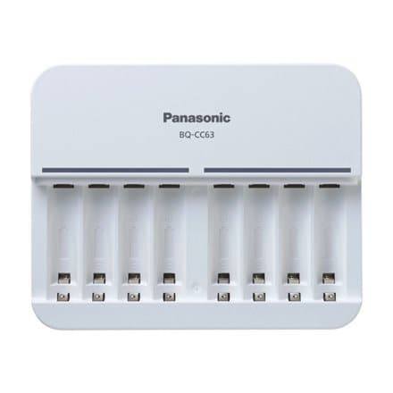 Įlroviklis Baterijoms Panasonic eneloop BQ-CC63 1-8 AA/ AAA