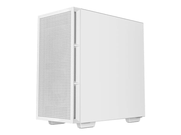 DeepCool CH360 DIGITAL WH - mATX - genomskinlig sidopanel (härdat glas) - ingen strömförsörjning (ATX / PS/2) - vit - USB/ljud
