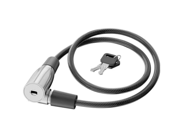 BASI ZR 300, Kabellås, Sort, 550 mm, 122 g, 6 mm, 2 stykker