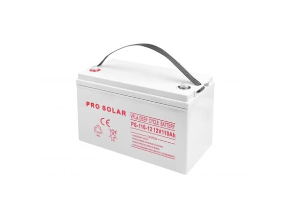 DEEP CYCLE VPRO SOLARBATTERI 12V 110 Ah VRLA ULADET