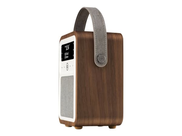ViewQuest Monty - kannettava DAB-radio - 10 Watt - pähkinäpuu