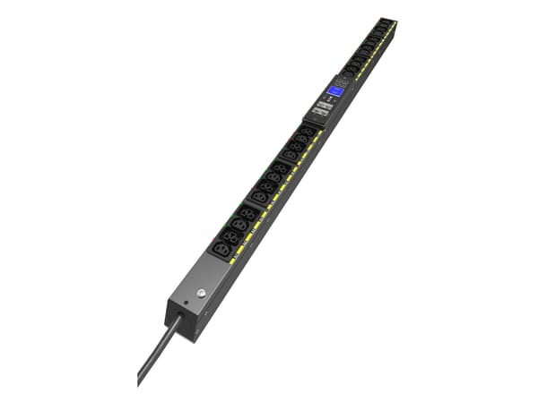 Eaton Managed Rack PDU EVMAFC20A - G4 - strømfordelerenhet (kan monteres i rack) - AC 200-240 V - 3.7 kW - enkeltfase - inngang: IEC 60320 C20 - utga
