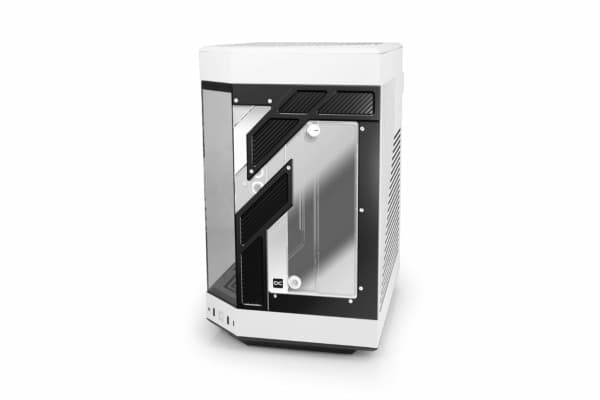 Alphacool 13848, Bakplate, Akryl, Aluminium, Sort, Gjennomsiktig, 1/4", 4-pin, 0,8 stang