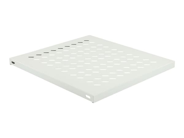 Lanview by Logon - Rack-hylle - skapmonterbar - hvit, RAL 7035 - 1U - 19"