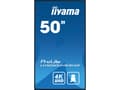 Pikkukuva 3 / 5: iiyama ProLite LH5060UHS-B1AG - 50" diagonaaliluokan (49,5" katseltavaksi) LED-taustavalaistu LCD-paneelinäyttö - digitaalinen opaste - sisäänrakenne
