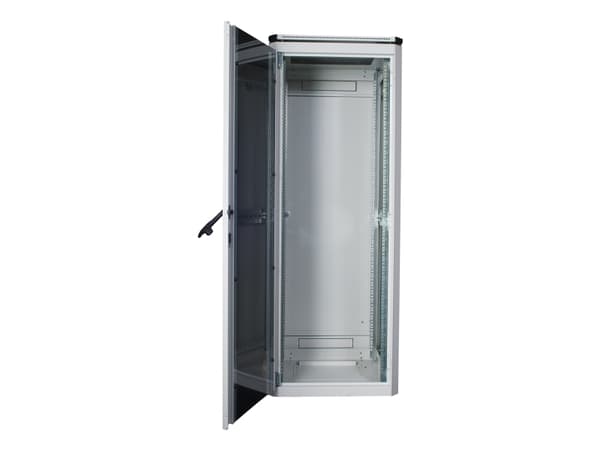 Lanview by Logon - Rack skåp - 600 x 800 mm, data line - fristående - vit, RAL 7035 - 32U - 19"