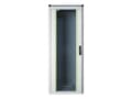 Miniatyrbild 5 av 5: Lanview by Logon - Rack skåp - 600 x 800 mm, data line - fristående - vit, RAL 7035 - 32U - 19"