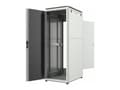 Miniatyrbild 2 av 5: Lanview by Logon - Rack skåp - 600 x 800 mm, data line - fristående - vit, RAL 7035 - 32U - 19"