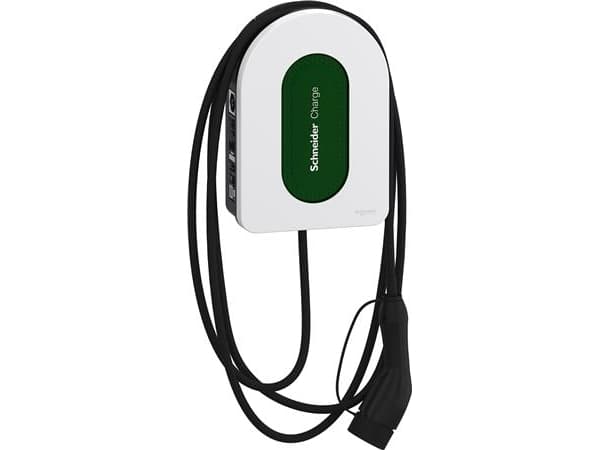 Schneider Electric EVH5A11N2C5, Grön, Vit, Vägg, Svart, Typ 2, IK10, IP55