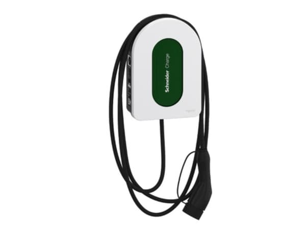 Schneider Electric EVH5A11N2C5, Grønn, Hvit, Vegg, Sort, Type 2, IK10, IP55 Grønn, Hvit