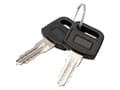 Miniatyrbilde 5 av 5: Digitus DN-KEY-WM, Låsenøkkel, Sort, Sølv, 2 stykker