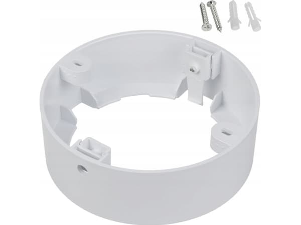 Maclean Maclean overflatemontert adapter, for 9W LED-panel, rund, 120*38mm, MCE376 R