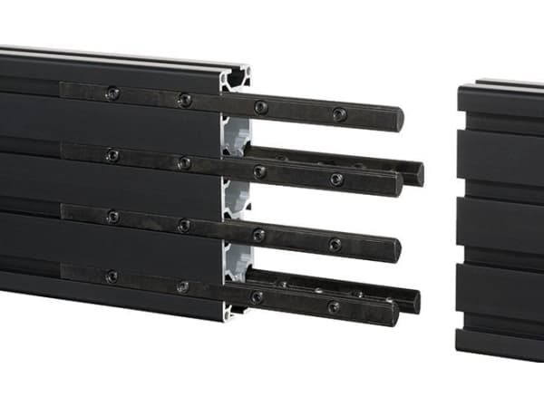 B-TECH System X BT8390-EXT - Monteringssats (6 x föreningsstänger) - svart