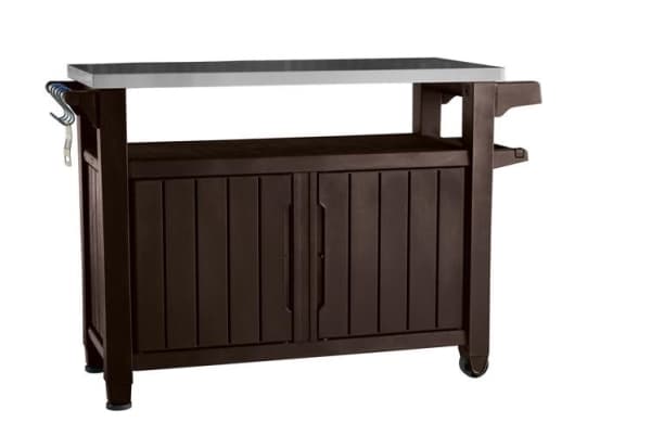 Grill table KETER 230409 (128 x 52 x 90 cm brown color)