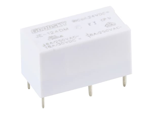 GoodSky JE-124DM Printrelæ 24 V/DC 8 A 1 x sluttekontakt 1 stk