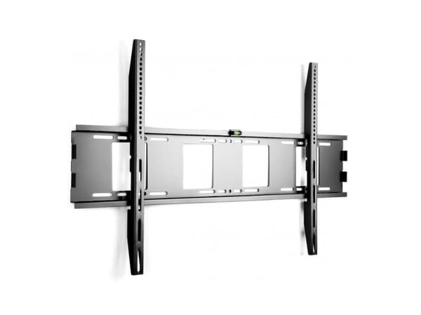 TECHly LED 200 - Brakett - Smal - for LCD-TV - fast - kaldvalset stål av høy kvalitet - svart - skjermstørrelse: 55"-100" - veggmonterbar