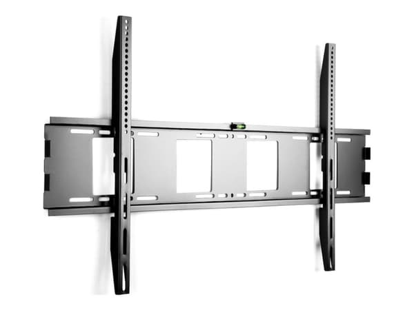 TECHly LED 200 - Brakett - Smal - for LCD-TV - fast - kaldvalset stål av høy kvalitet - svart - skjermstørrelse: 55"-100" - veggmonterbar Sort