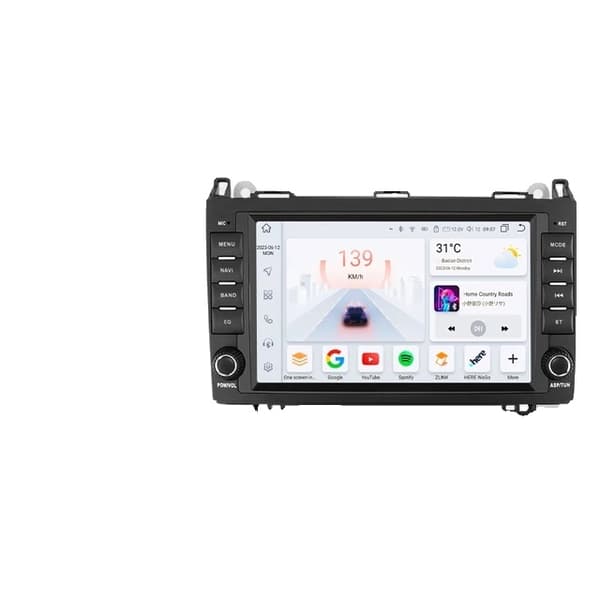 Android Multimedia -näyttö, 8+128G, Mercedes Benz -yhteensopivuus, S3-3G 32G-8cores-4G