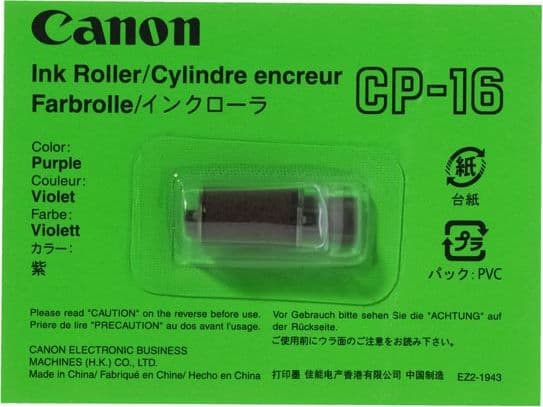 Canon CP-16 II BL, Bläckrulle för skrivare, Bläckstråleskrivare, Blå, Svart, Canon P1DH, P40DII, 1 styck