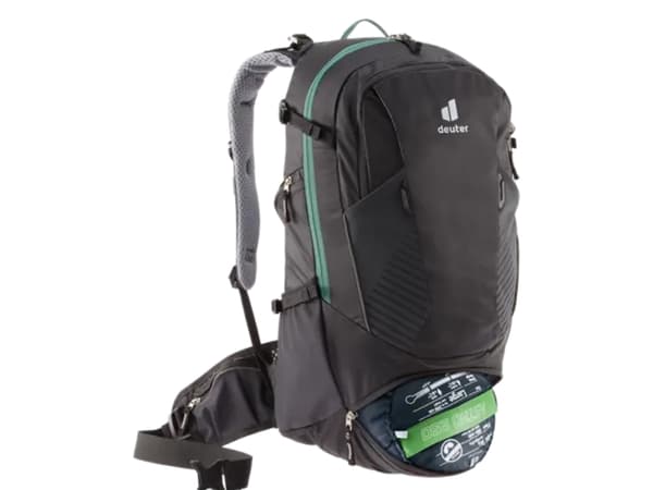 Pyöräilyreppu - Deuter Trans Alpine 30 musta