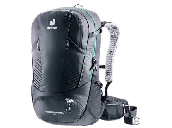 Pyöräilyreppu - Deuter Trans Alpine 30 musta