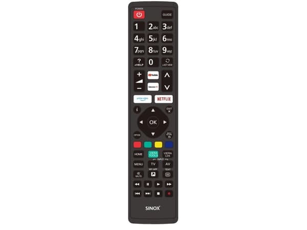 Sinox-kaukosäädin Panasonicille