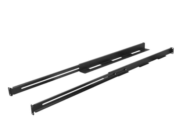 SETT MED MONTERINGSSKINNER FOR 19" SKYVESTATTSKAP 650-1090MM SORT LANBERG