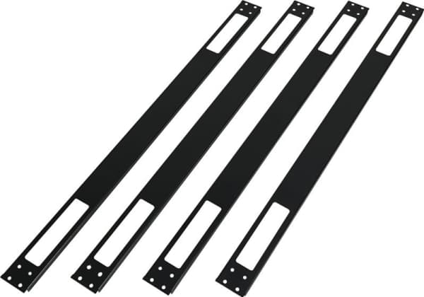 Q-Lantec 19" 6U 6U 600x450 seinään asennettava hyllykaappi, keskeytymätön, yksisiipinen lasiovi, kiinteä takapaneeli, lukittavat sivupaneelit, musta