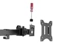Miniatyrbilde 5 av 5: Equip 650158, Klemme/malje, 21 kg, 43,2 cm (17"), 81,3 cm (32"), 100 x 100 mm, Sort