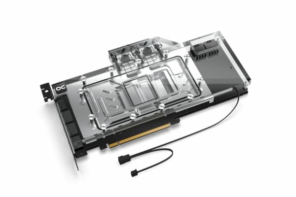 Alphacool Aurora, Vannblokk, Akryl, Kopper, Gjennomsiktig, 1/4", 3-pin, GPU