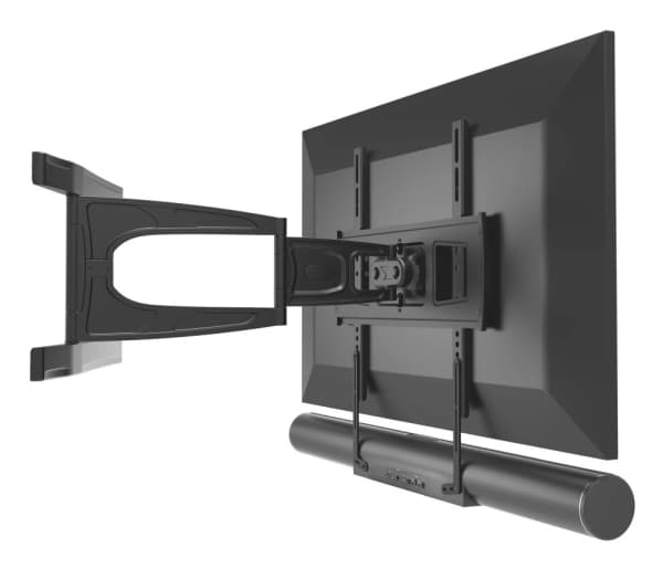 Hama 00220884, TV-fäste, 20 kg, Svart, 125 mm, 494 mm, Låda