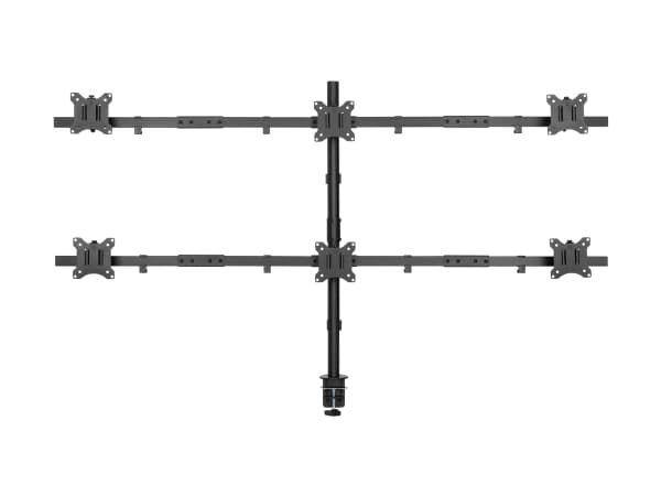Equip 650160, Klemme/malje, 42 kg, 43,2 cm (17"), 81,3 cm (32"), 100 x 100 mm, Sort