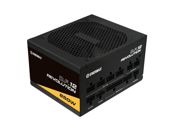 Enermax Revolution D.F. 12 - Strømforsyning (intern) - 80 PLUS Gold Sort
