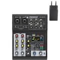 Miniatyrbild 1 av 2: Ljudmixer, 4 kanaler, Bluetooth-anslutning, portabel design, EU-kontakt